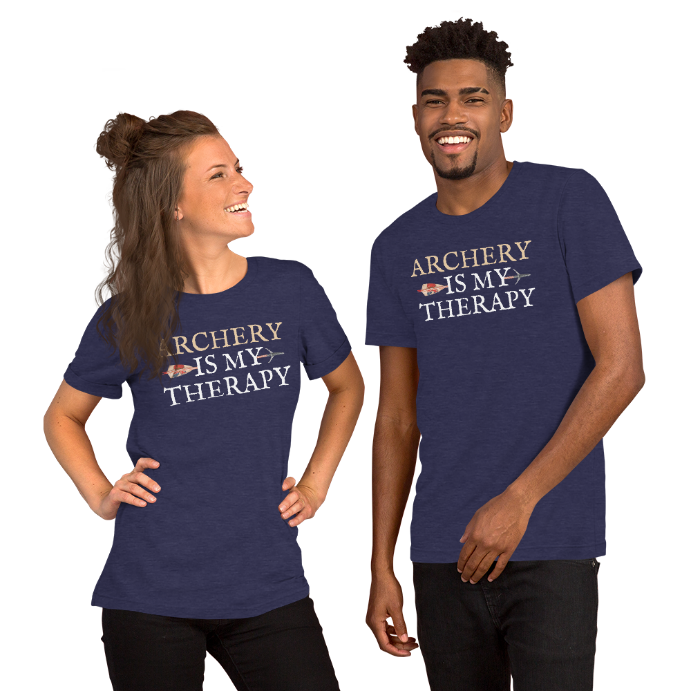 Archery Is My Therapy Tee, worn